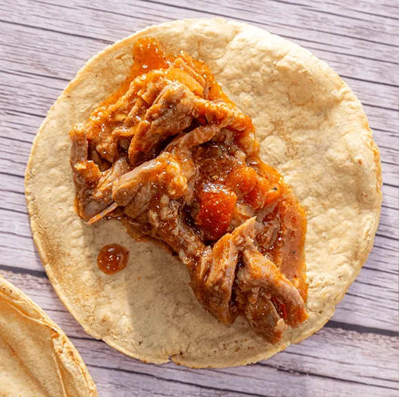 Taco Azteca de Cerdo