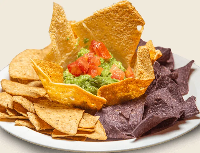 Guacamole en Chicharrón de Queso