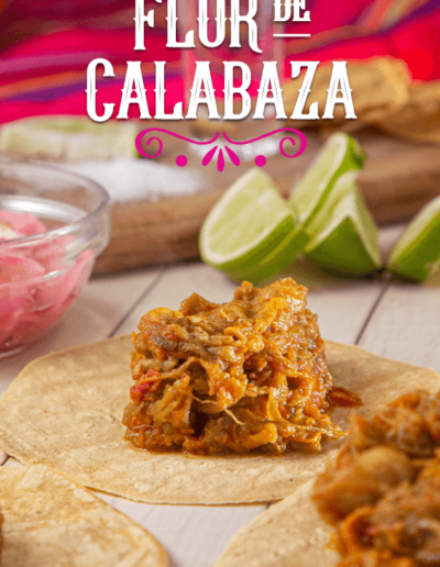 Taco de Flor de Calabaza