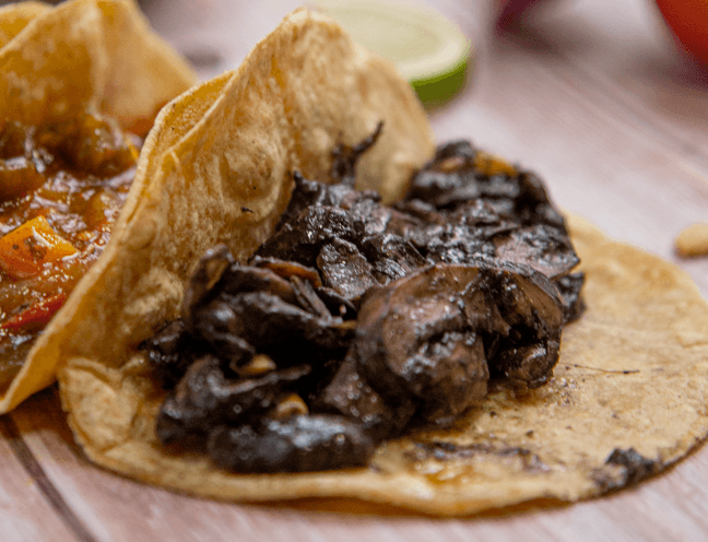 Taco de Huitlacoche